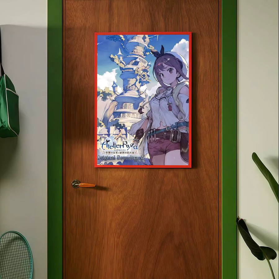 A-Atelier Ryza DIY Sticky Poster Vintage Dekorative Malerei in White und Multicolour aus Papier - Bild 4
