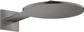 Hansgrohe Axor Kopfbrause 300 1jet mit Brausearm, Brushed Black Chrome, Rund, Durchmesser: 30 cm - Bild 1