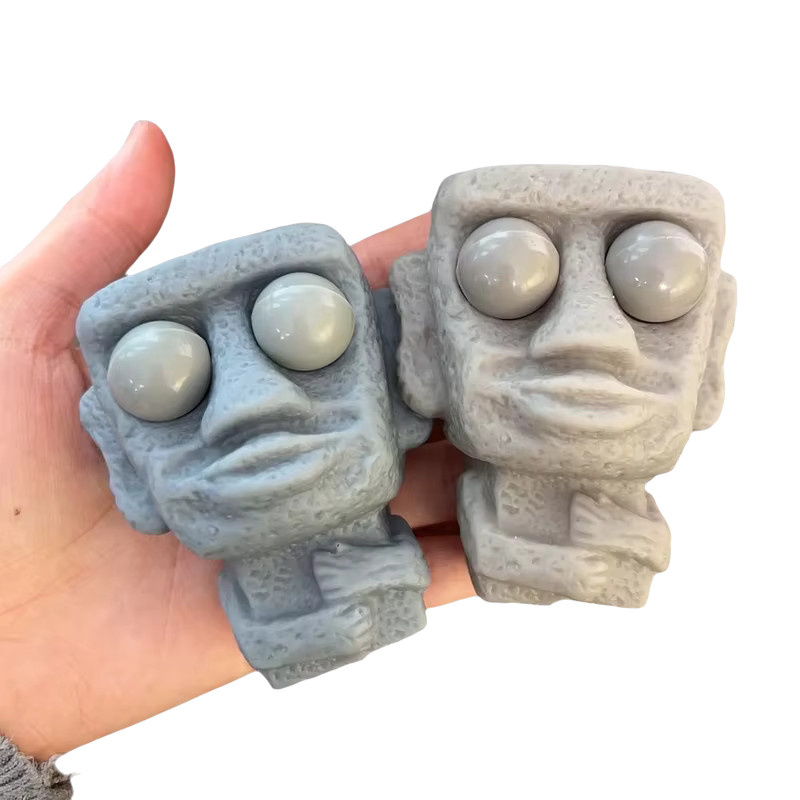 soulbao Spielzeugstatue, weiche Steinperson - Bild 2
