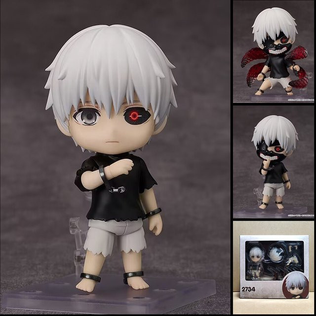 Bandai Tokyo Ghoul Kaneki Ken Nr. 2734, Actionfigur, mit austauschbaren Gesichtern - Bild 1