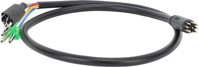 Igeteck Elektrofahrrad Motor Verlängerungskabel M6 Stecker 9 Pin Wasserdicht für Nabenmotor Umbausatz, Schwarz - Bild 1