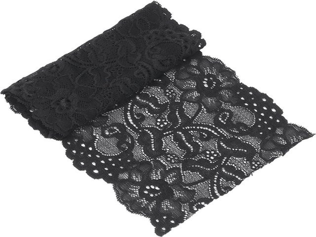 Spitzenband OutsideWorld Schwarz Breite: 17 cm, Länge: 9 Yards - Bild 1