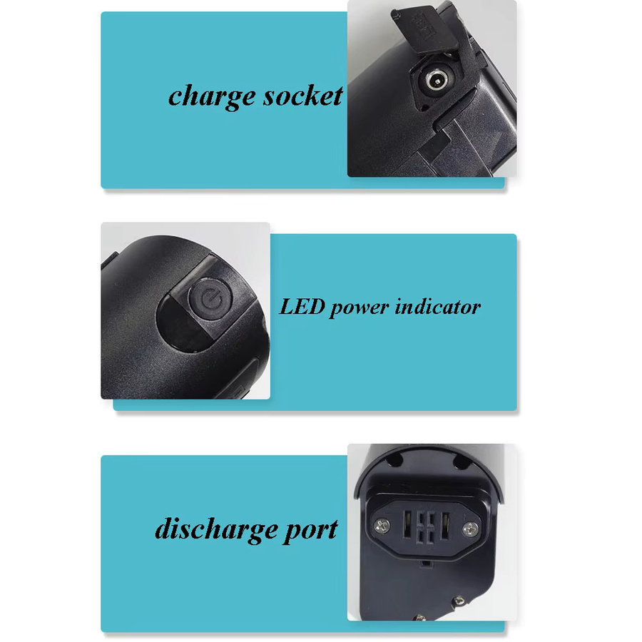 Fafrees Lithium-Ionen-Elektrofahrradakku 36V 14,5Ah für Fafrees F26 Pro Ebike, Schwarz - Bild 4