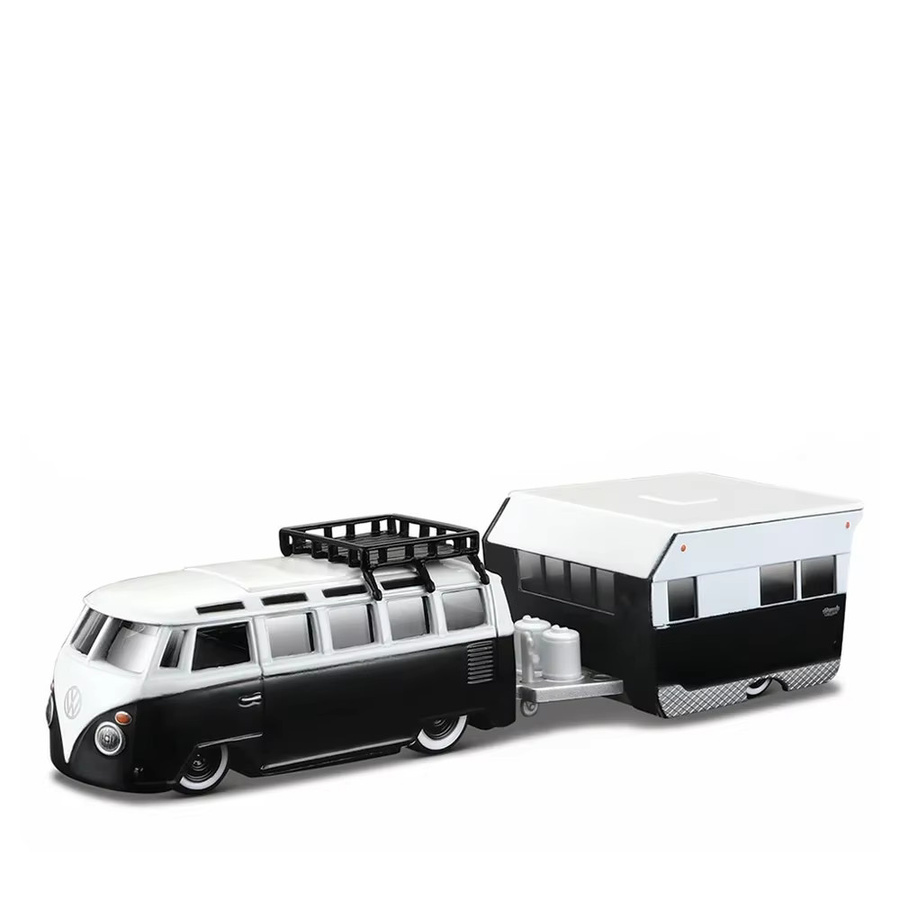 WELLY Volkswagen Van Samba Alameda Anhänger, Modell, 1:64, Metall - Bild 1