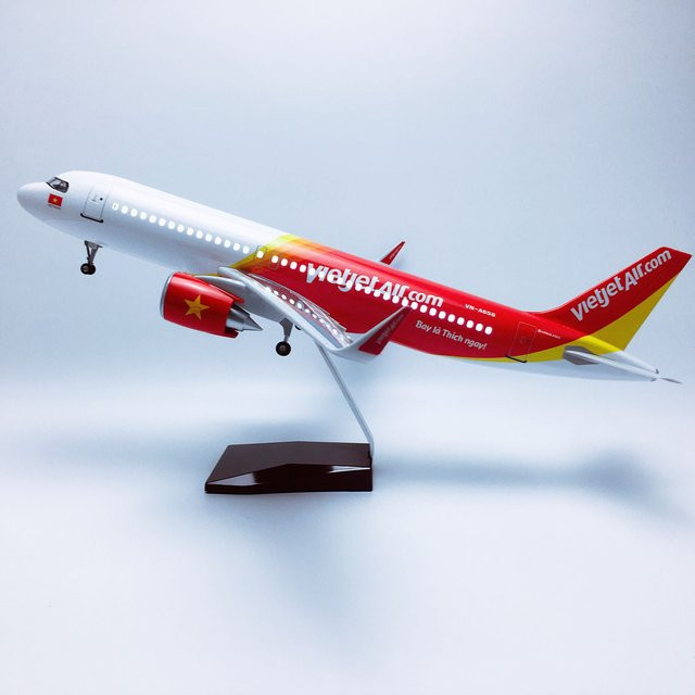 ZOCO A320 Flugzeugmodell, Maßstab 1:80, Harz, Mehrfarbig - Bild 1