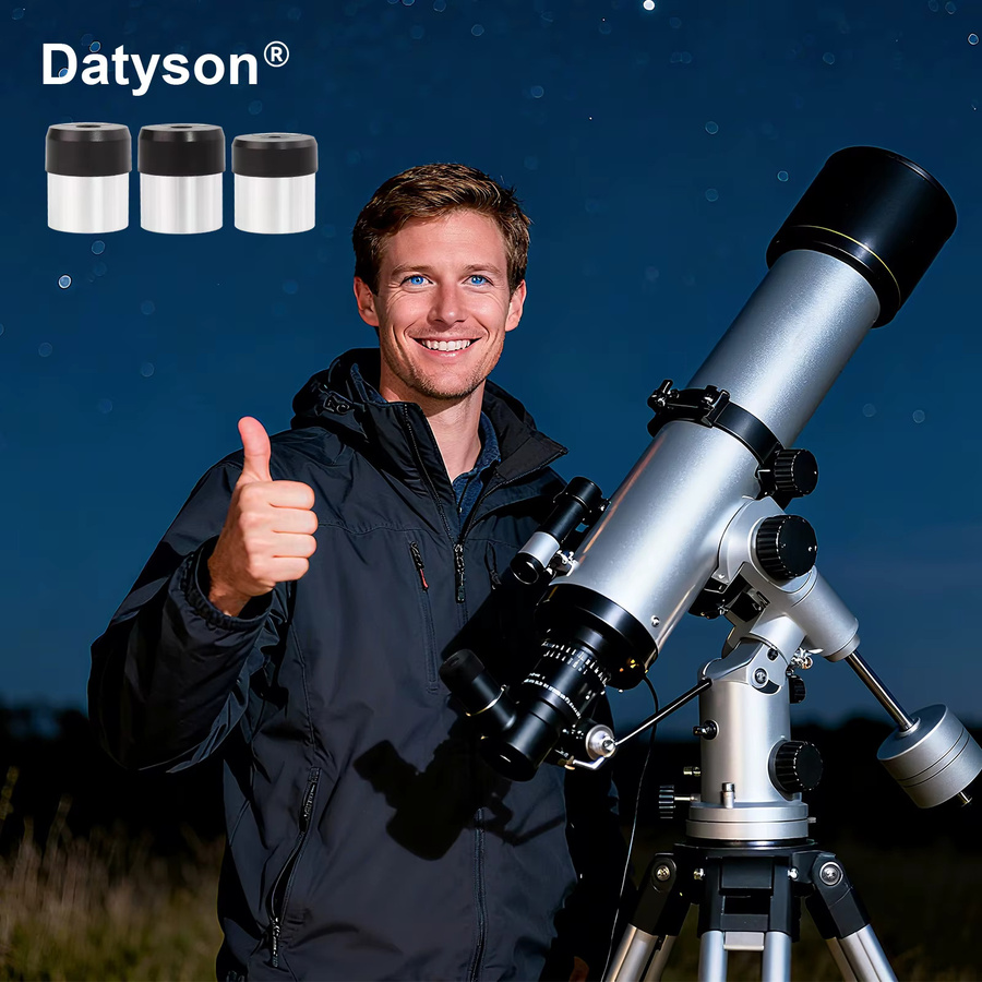 Datyson Hochleistungs-Teleskopokularzubehör SR4mm H12,5mm H20mm W5P9923DEF 1,25 Zoll - Bild 1