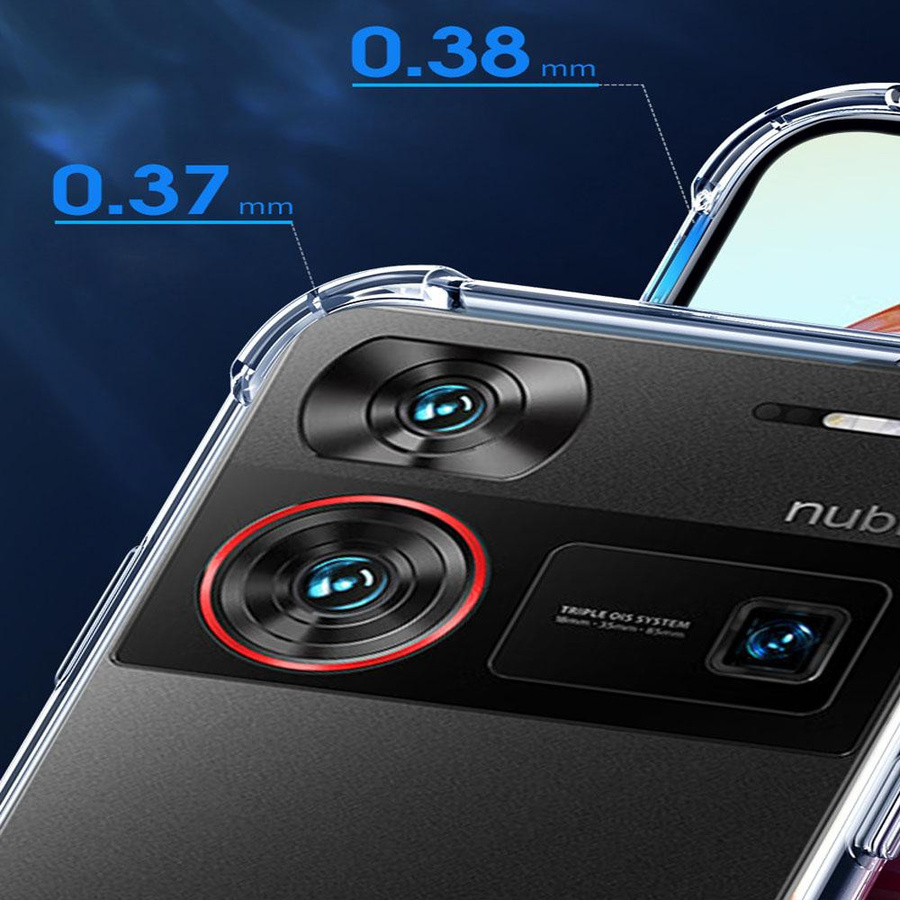 Stoßfeste und transparente TPU-Handyhülle für Nubia Z70 Ultra, Z60 Ultra, Z70, Z70S und Z80 - Bild 4