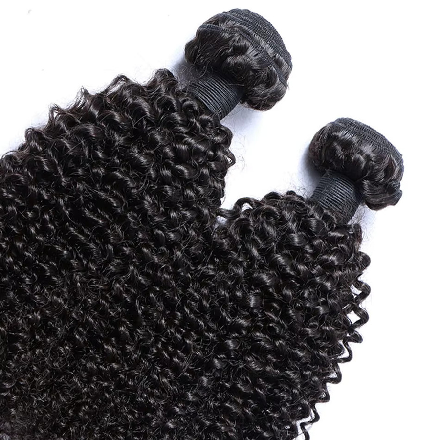 Dula A Hair Kinky Curly Bundles Brasilianisches Echthaar, Unisex - Bild 3
