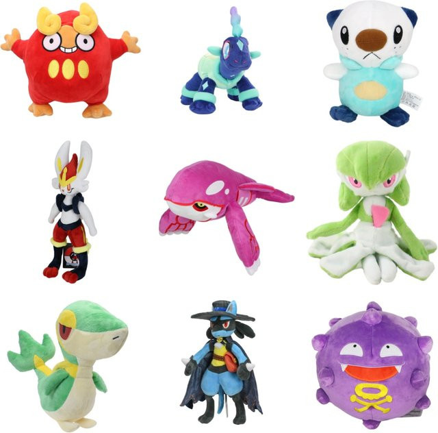 DUODUOBAO Pokémon Skitty Furret Ho-Oh Lucario Gardevoir, Stoffpuppe - Bild 1