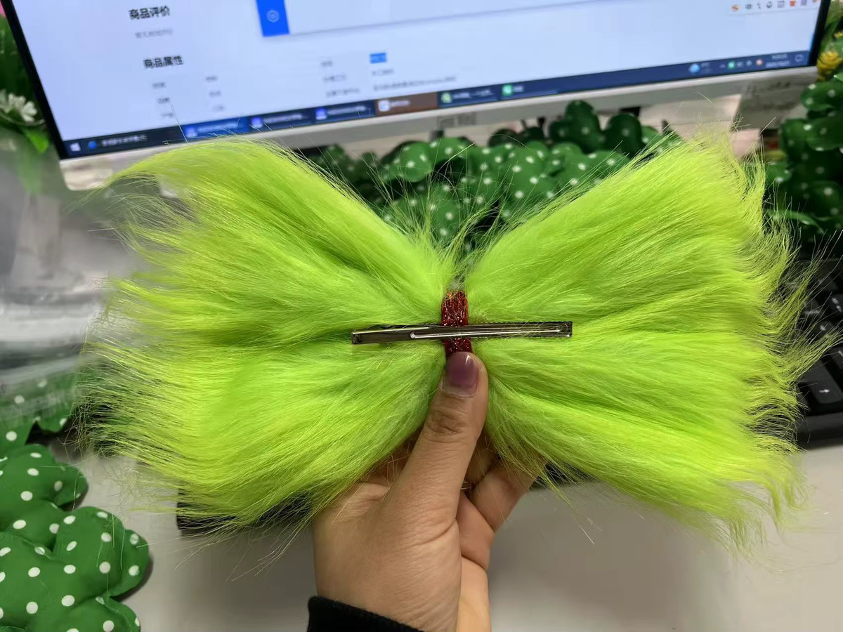Haarnadeln Grinch Grün, Mädchen - Bild 2