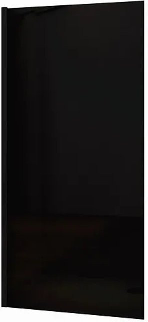Duschparadies Walk-in Duschwand aus Rauchglas mit Schwarzrahmen, B/H: 90 x 200 cm, 8mm Nano-Glas - Bild 1