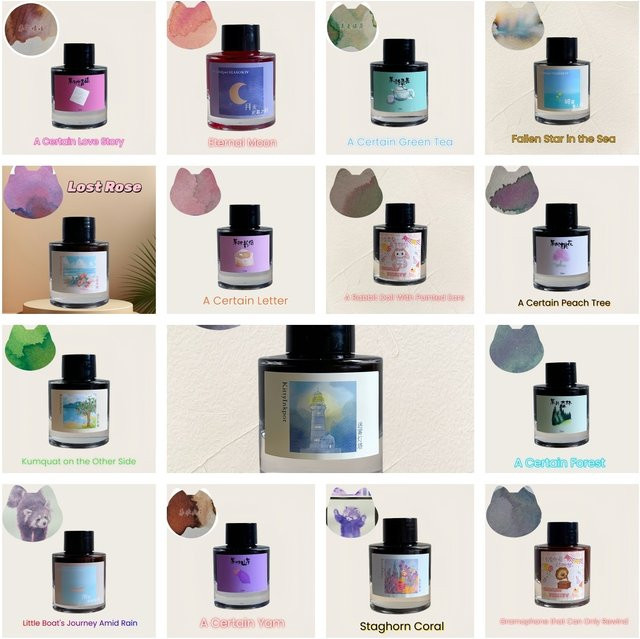 KittyInkpot Ink Collection Beautiful Chromatography Sheen Shade Tinte 35 ml - Bild 1