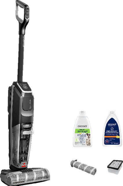 Bissell CrossWave OmniForce Edge Pro Nass-/Trockensauger in Grau/Schwarz mit Edge Cleaning, Anti-Tangle Roller und Tierhaarsaugfunktion - Bild 1