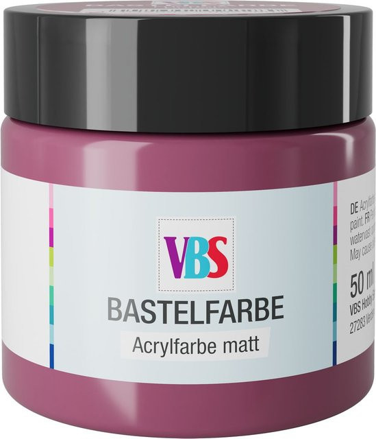 VBS Bastelfarbe Fuchsia 50 ml - Bild 1