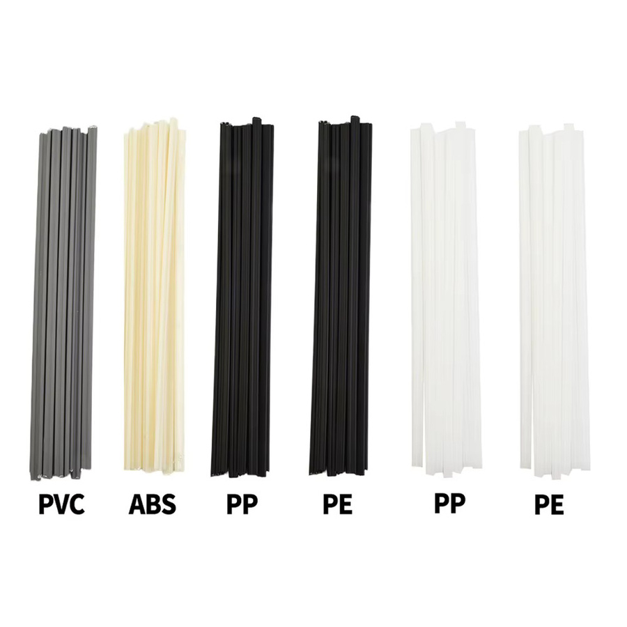10er Set Kunststoff Schweißstäbe von VIBRATITE in Weiß für Stoßstangen-Reparaturen, Material ABS/PP/PVC/PE, Länge: 200 mm, Durchmesser: 5 x 2,5 mm - Bild 2