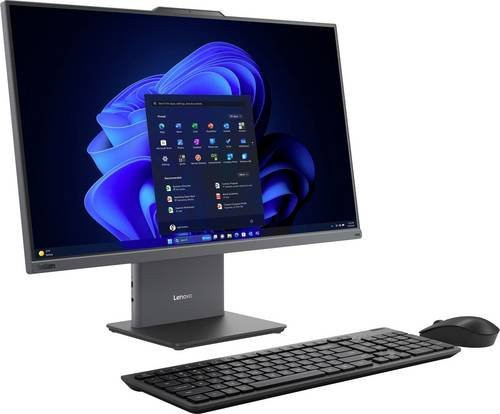 Lenovo ThinkCentre neo 55a 24 Gen 6 All-in-One PC mit 23.8 Zoll Full HD, AMD Ryzen 5, 16GB RAM, 512GB SSD, Grau/Schwarz - Bild 1