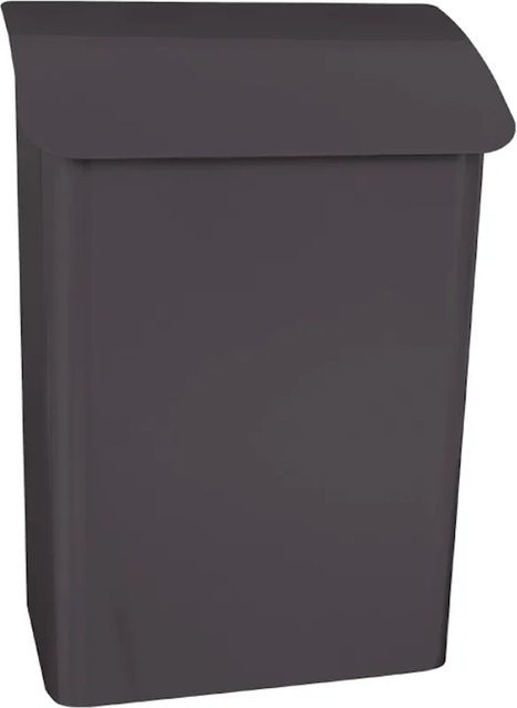 PROREGAL Wandbriefkasten Lugon aus verzinktem Stahl mit Namensschild in Anthrazit, H x B x T: 42,4 x 29,1 x 17 cm - Bild 1