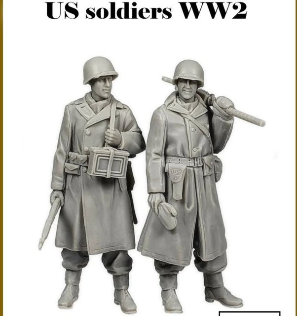 GK Amerikanischer Soldat, Resin-Soldatenmodell, unmontierter und unbemalter Bausatz - Bild 1