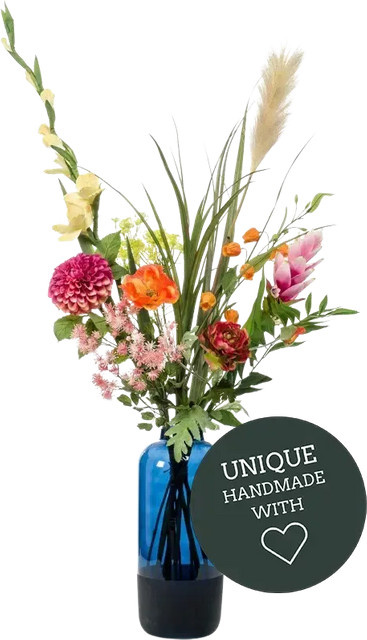 Künstlicher XL Blumenstrauß Abbi von Aplanta, gemischte Blumen, Höhe: 110 cm - Bild 1
