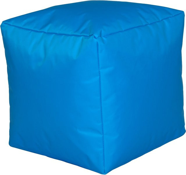 Linker Licardo Sitzwürfel aus Nylon in Türkis B/T/H: 40 x 40 x 40 cm - Bild 1