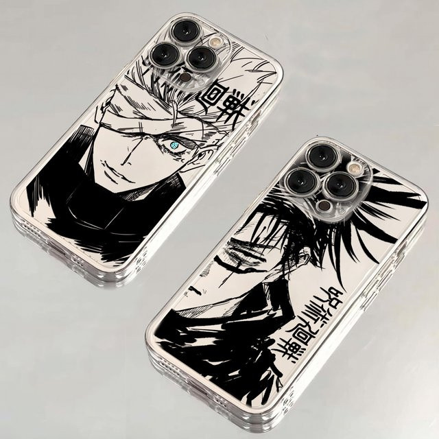 Jujutsu Kaisen Anime Handyhülle für Xiaomi Redmi Note 13 12 12c 11 10 10c 13c 10s 9 9s 9a 9t 9c 8 7 Pro Max 4G 5G - Bild 1