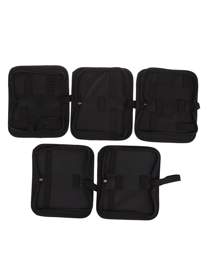 Wasserdichte Oxford Tuch Werkzeugtasche mit Reißverschluss in Schwarz für Hardware und Reparatur-Kits - Bild 6