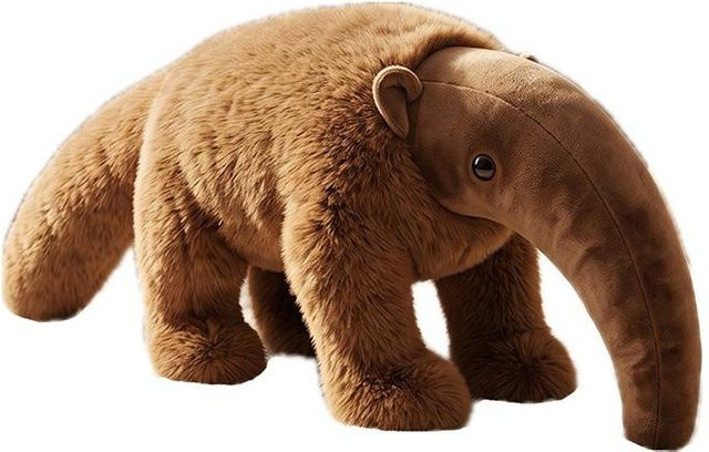 Yiran toy Ameisenbär Puppe Plüschtier, braun, 60cm, ab 14 Jahren - Bild 1
