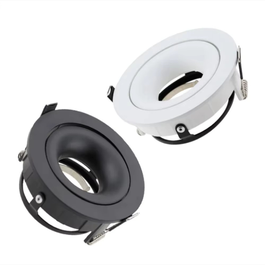 JOYINLED Runde LED-Einbauleuchten GU10 in Schwarz für Küche und Schlafzimmer - Bild 2