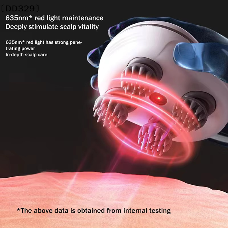 JETTING Elektrisches Kopfhautmassagegerät mit Rotlicht, Unisex - Bild 5