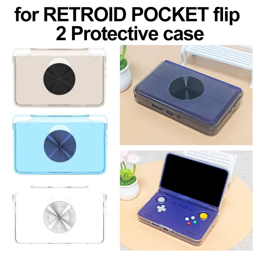 Retroid Schutzhülle für Retroid Pocket Flip 2 aus TPU in Blau, kratzfest und stoßfest - Bild 2