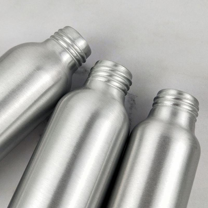 Chin M Aluminiumflasche in Silber mit Schraubverschluss für Parfüm, Kosmetik oder Toner, 120 ml - Bild 2