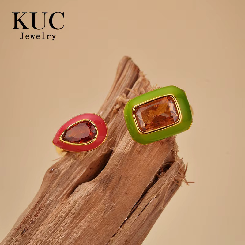 KUC Ring, 925 Silber, Zirkonia, Damen - Bild 2