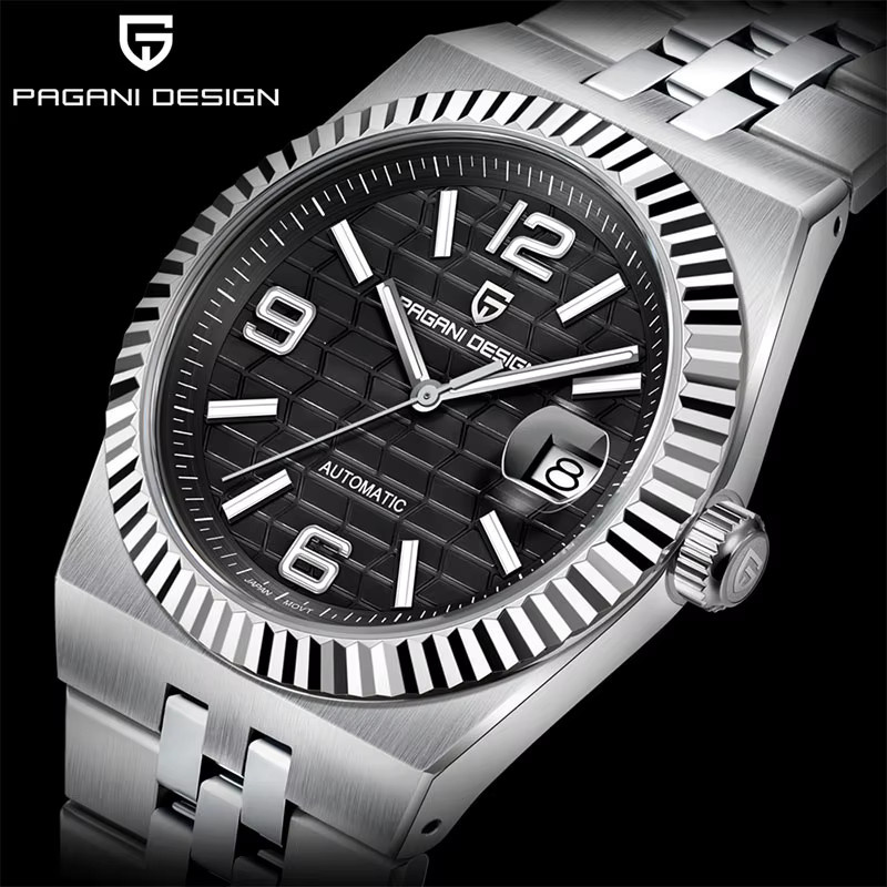 PAGANI DESIGN Armbanduhr, Automatik, Edelstahl, Saphirglas, 40 mm, Herren - Bild 2