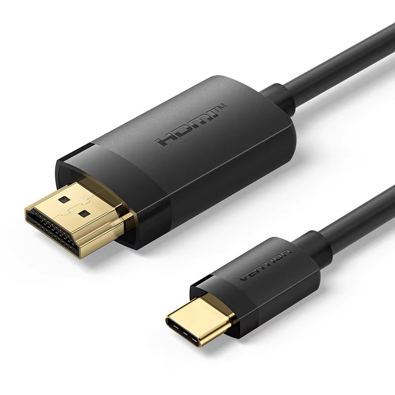 Vention USB-C auf HDMI Adapter Kabel für 4K 60Hz in Schwarz, Länge: 1,5 m - Bild 6