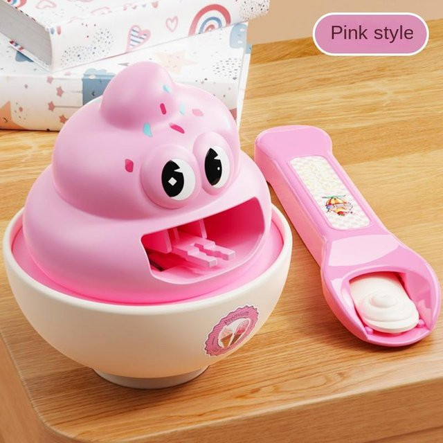 Yiran toy Kleiner Bär Bento-Platte, Essensfütterungs-Pudding-Spielzeug, ab 3 Jahren - Bild 1