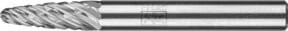 PFERD Hartmetall Hochleistungsfrässtift ALLROUND Rundbogen RBF silber Ø 06x18mm Schaft-Ø 6mm universal grob - Bild 1