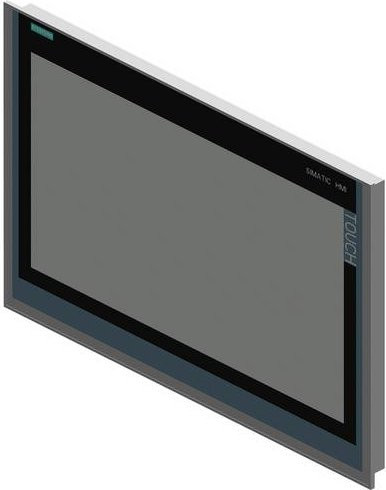 Siemens SPS-Bedienpanel 6AV2124-0XC02-0AX1 in Grau mit Ethernet/LAN - Bild 1