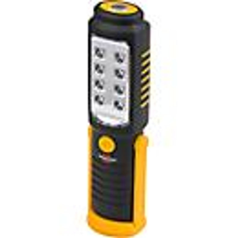 Brennenstuhl SMD LED Handleuchte HL DB 81 M1H1 in Schwarz-Gelb mit Magnet und drehbarem Haken, 350 lm, IP 20 - Bild 4