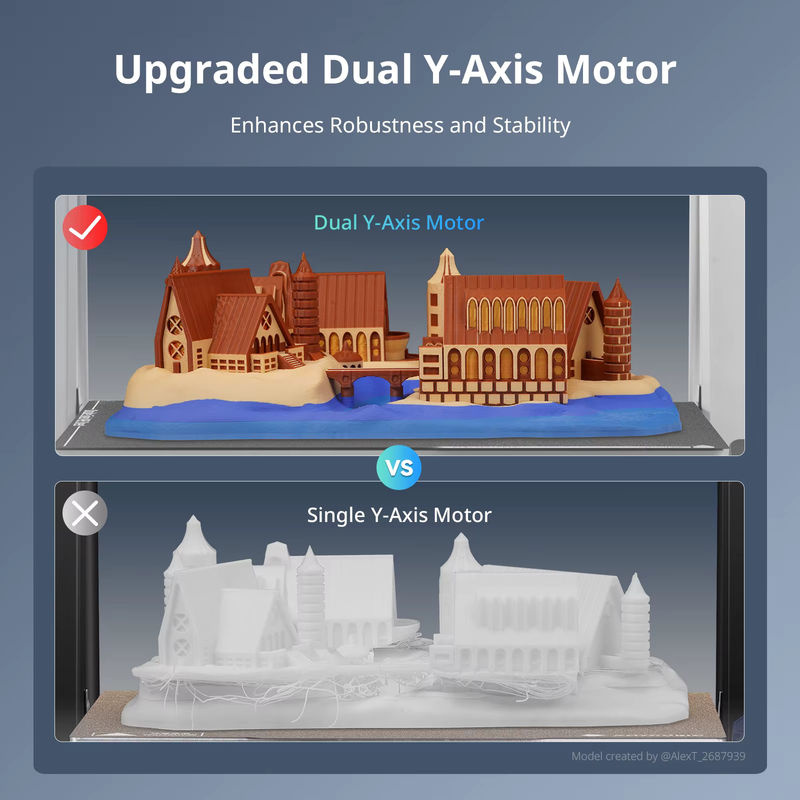 Anycubic Kobra 3 Max Combo FDM 3D-Drucker mit intelligenter App-Steuerung, Farbe: Schwarz, B/T/H: 50 x 42 x 42 cm - Bild 6