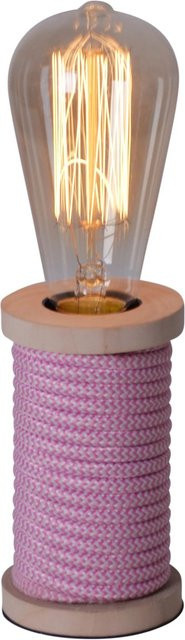 Näve Tischleuchte Max Pink-Weiß für Schreibtisch und Nachttisch Höhe: 12 cm - Bild 1