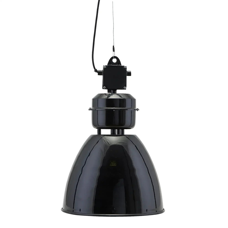 House Doctor Hängeleuchte Volumen in Schwarz aus Metall, rund, Durchmesser: 35 cm - Bild 1