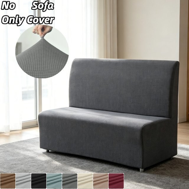 Yupartex All-inclusive Sofabezug in Grau, elastische und rutschfeste Sitzschutzhülle für dein Sofa - Bild 1