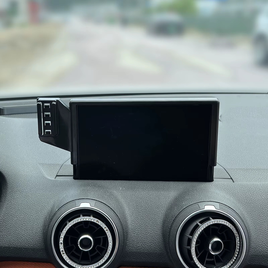 Auto Handy Halterung für Audi Q2 mit 7 Zoll GPS Navigation Ständer in Schwarz - Bild 2