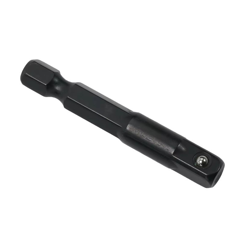VIBRATITE Bohrer-Steckschlüssel-Adapter 1/4 Zoll mit Sechskantschaft und Vierkant-Verlängerung in Schwarz - Bild 2