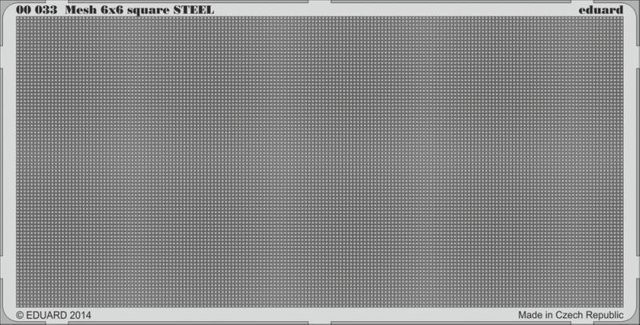 Eduard Mesh 6x6 square STEEL - Bild 1
