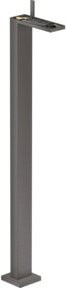 Hansgrohe Axor MyEdition Waschtisch-Einhebelmischer in Silber gebürstet mit Push-Open-Abfluss und wassersparender Technologie - Bild 1