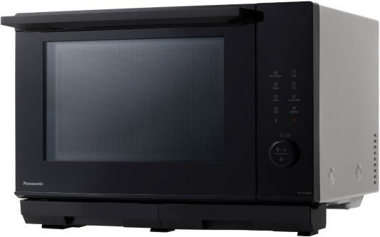 Panasonic NN-DS59NMETG Stand-Kombi-Mikrowelle mit Dampfgarer in Schwarz/Silber - Bild 1