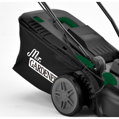 Mr. GARDENER Elektro-Rasenmäher EM 1638 in Schwarz mit 1600 W und 38 cm Schnittbreite - Bild 2