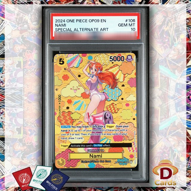 Bandai One Piece Nami Charakterkarte, Kartenspiel, Piraten - Bild 1