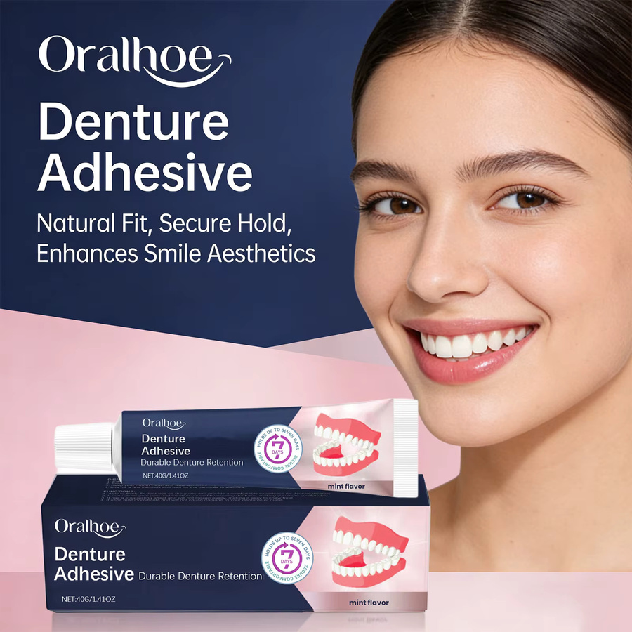 ORALHOE Zahnkleber-Creme, 40g - Bild 5